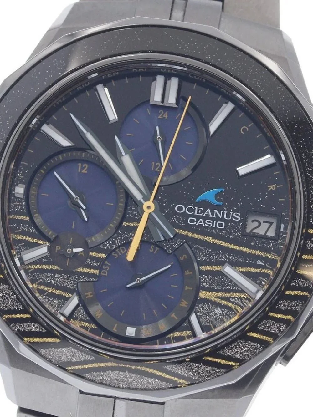 CASIO Oceanus Manta OCW-S5000MES-1AJR Solar Powered Radio Men's Watch_965937